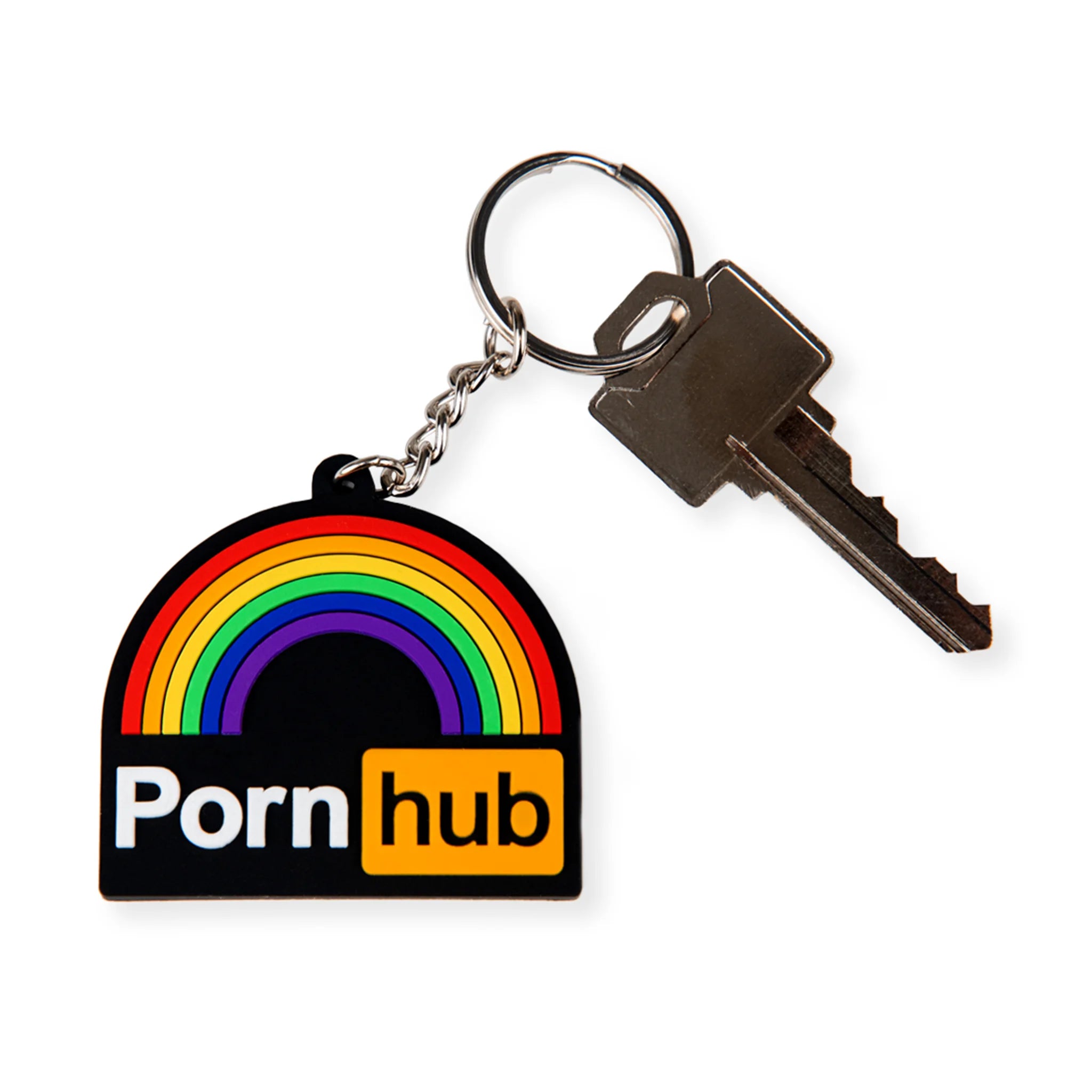 Pornhub PRIDE PVC Keychain - Official Pornhub Shop