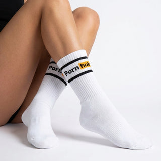 Black Stripe Sport Sock: close-