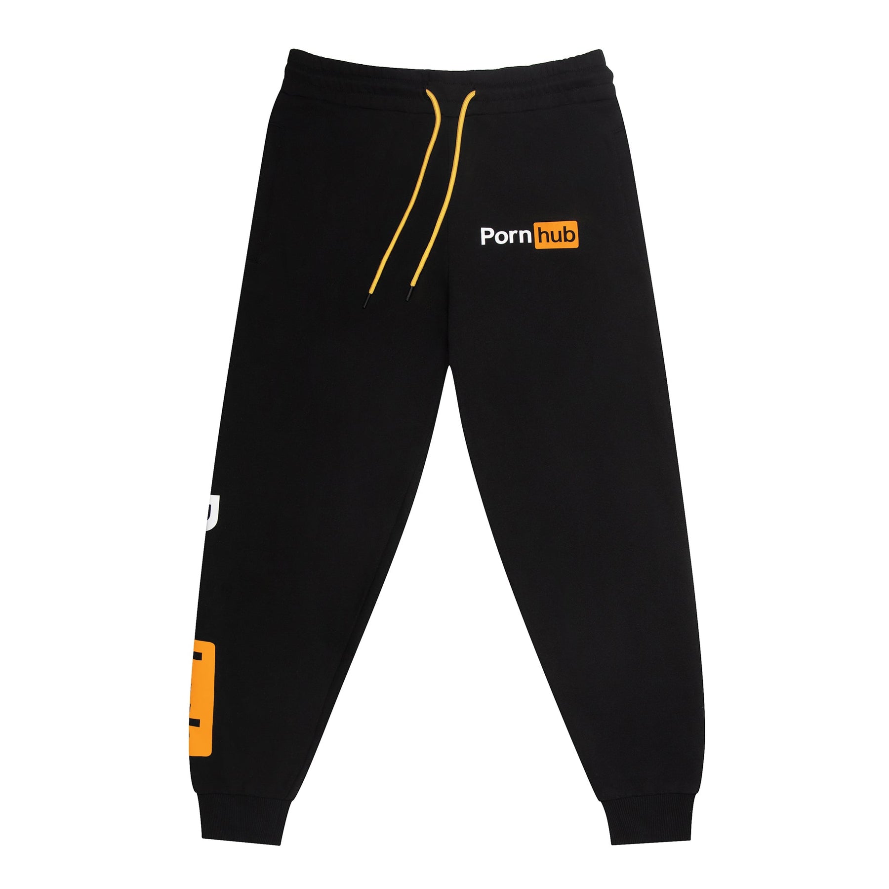 Black Classic Logo Sweatpants