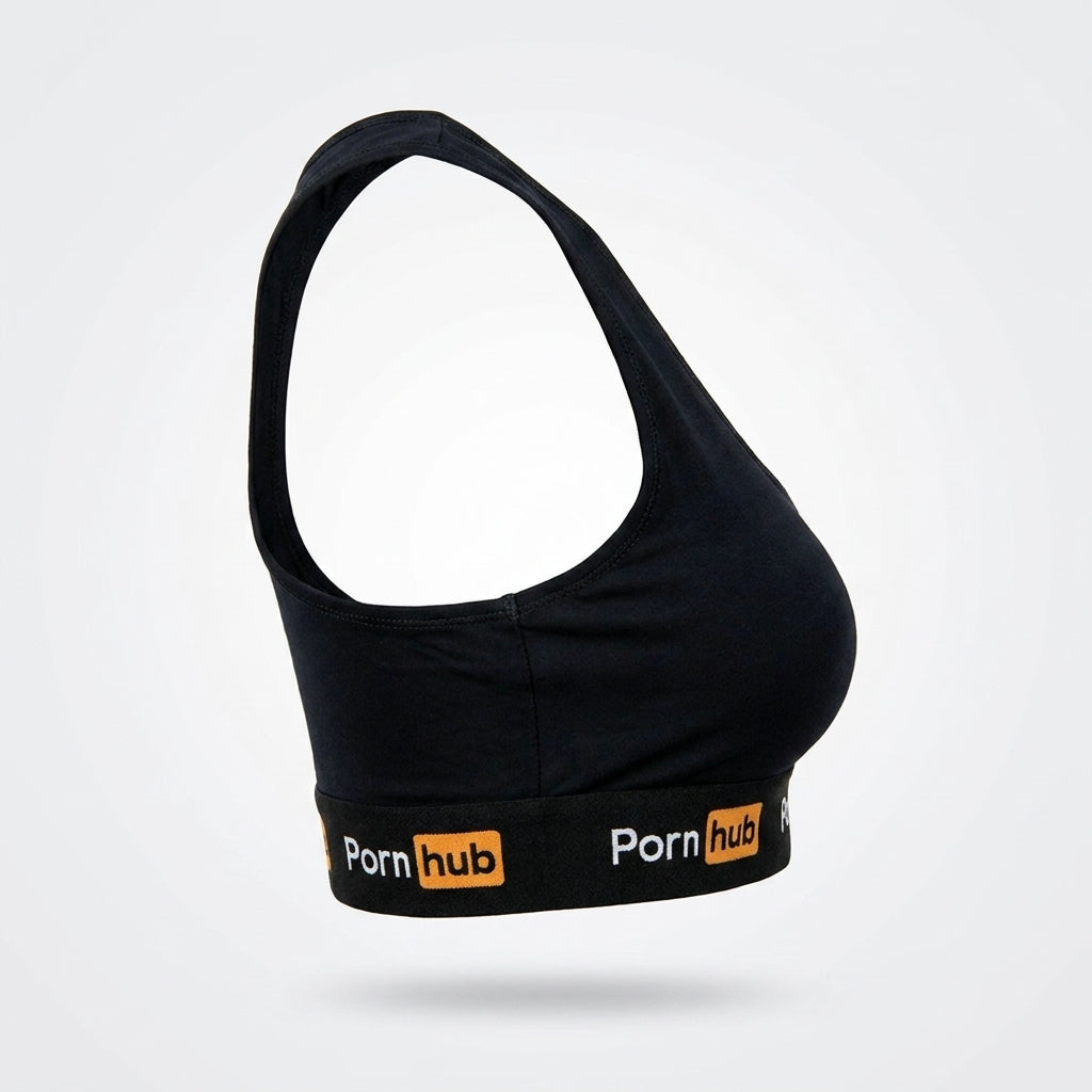 Black Racerback Bral
