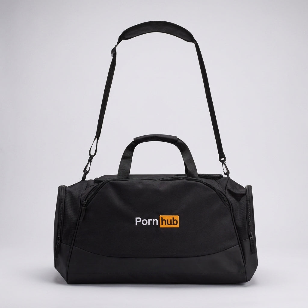Pornhub Apparel Gym Bag spacious