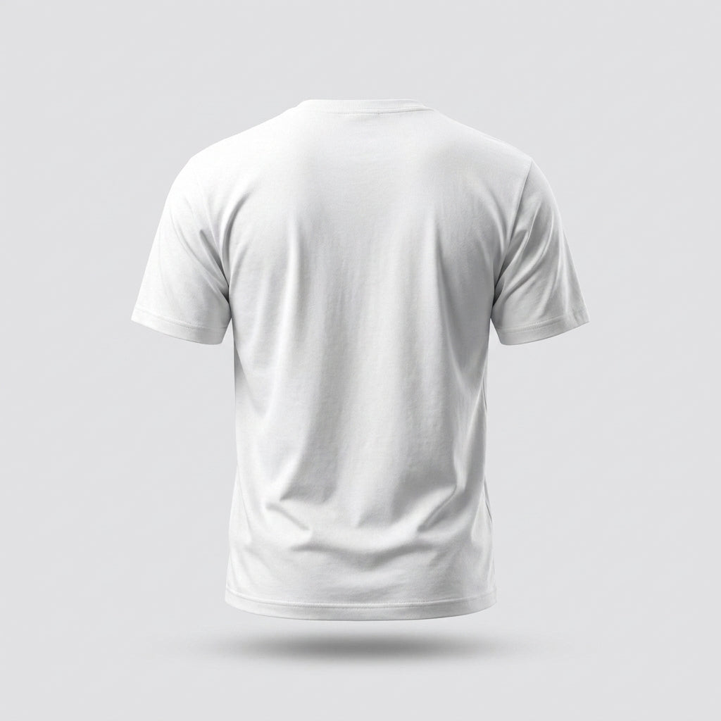 White Classic Logo T-Shirt: