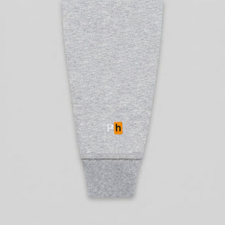 Classic Logo Crewneck Heather Grey premium cotton