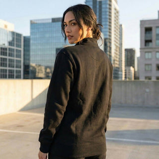 Pornhub Apparel Quarter Zip Sweater