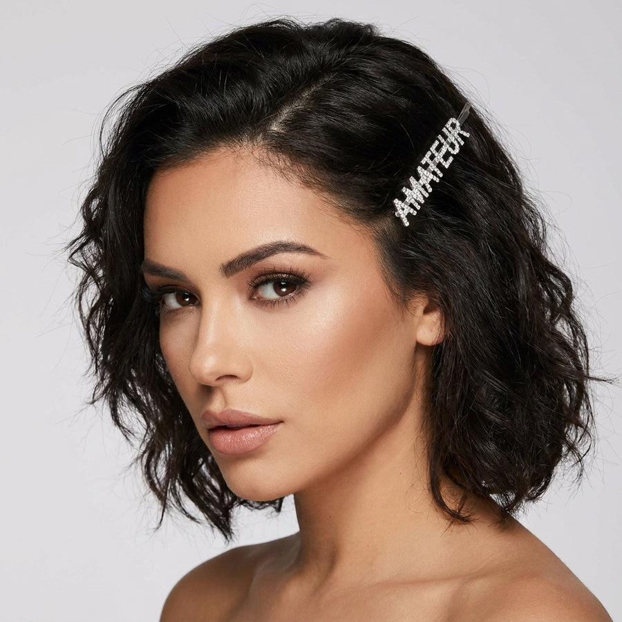 AMATEUR Bobby Pin: Silver-