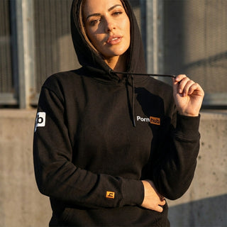 Pornhub Apparel Black Embro