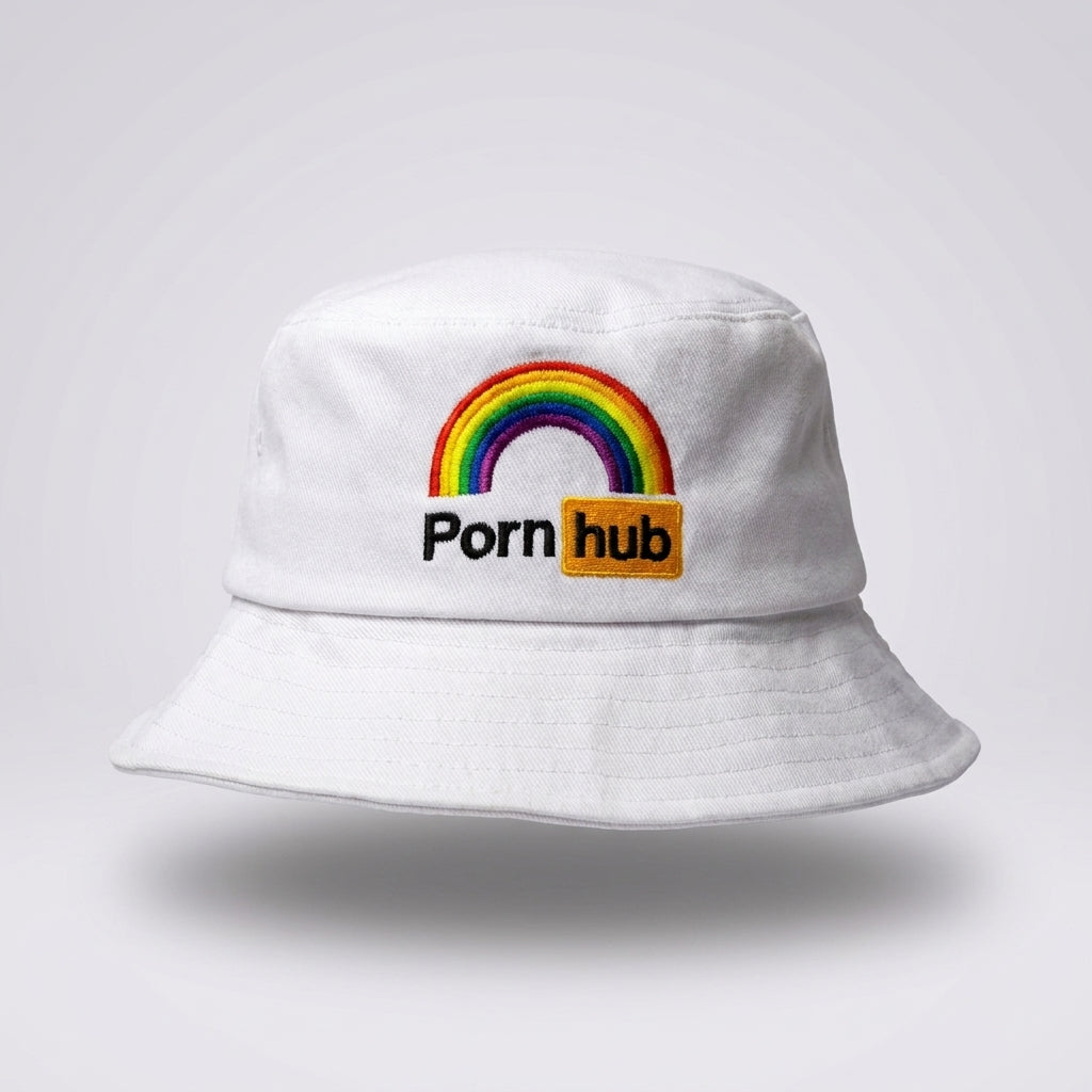 Pornhub Apparel PRIDE White Bucket