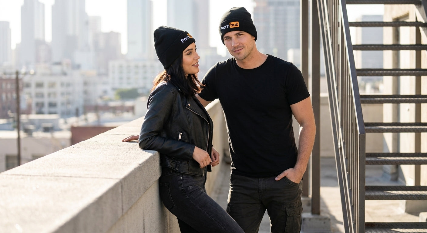 Pornhub Apparel Knit Beanie: