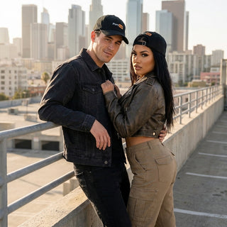 Pornhub Apparel Black Dad Cap