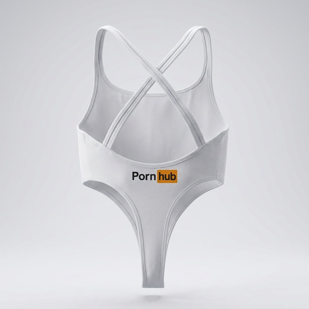 Pornhub Apparel White