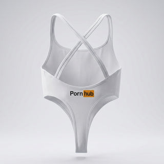 Pornhub Apparel White