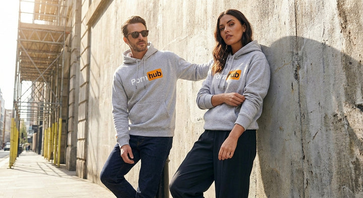 Pornhub Apparel Heather Grey Classic