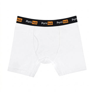 Pornhub Apparel White Boxer Briefs