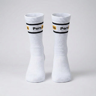 Black Stripe Sport Sock: Single black