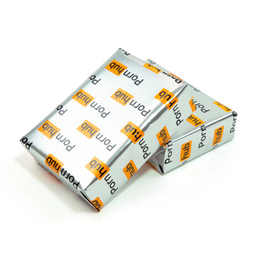 Pornhub Wrapping Paper - Silver