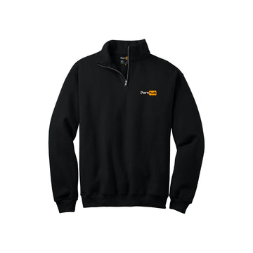 Viertel Pullover mit Reißverschluss