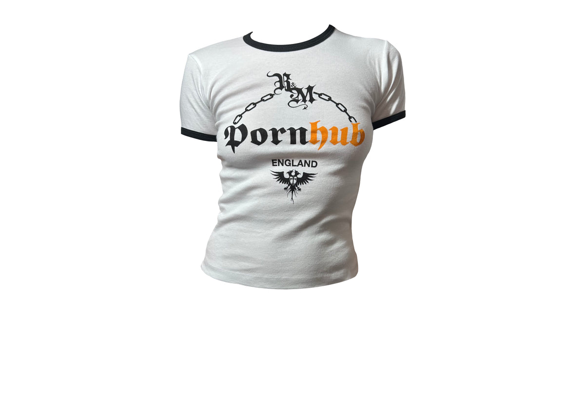 R&M X PORNHUB CLASSIC LOGO BABY TEE