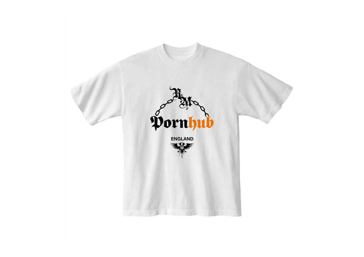 R&M X PORNHUB CLASSIC LOGO SHIRT MENS