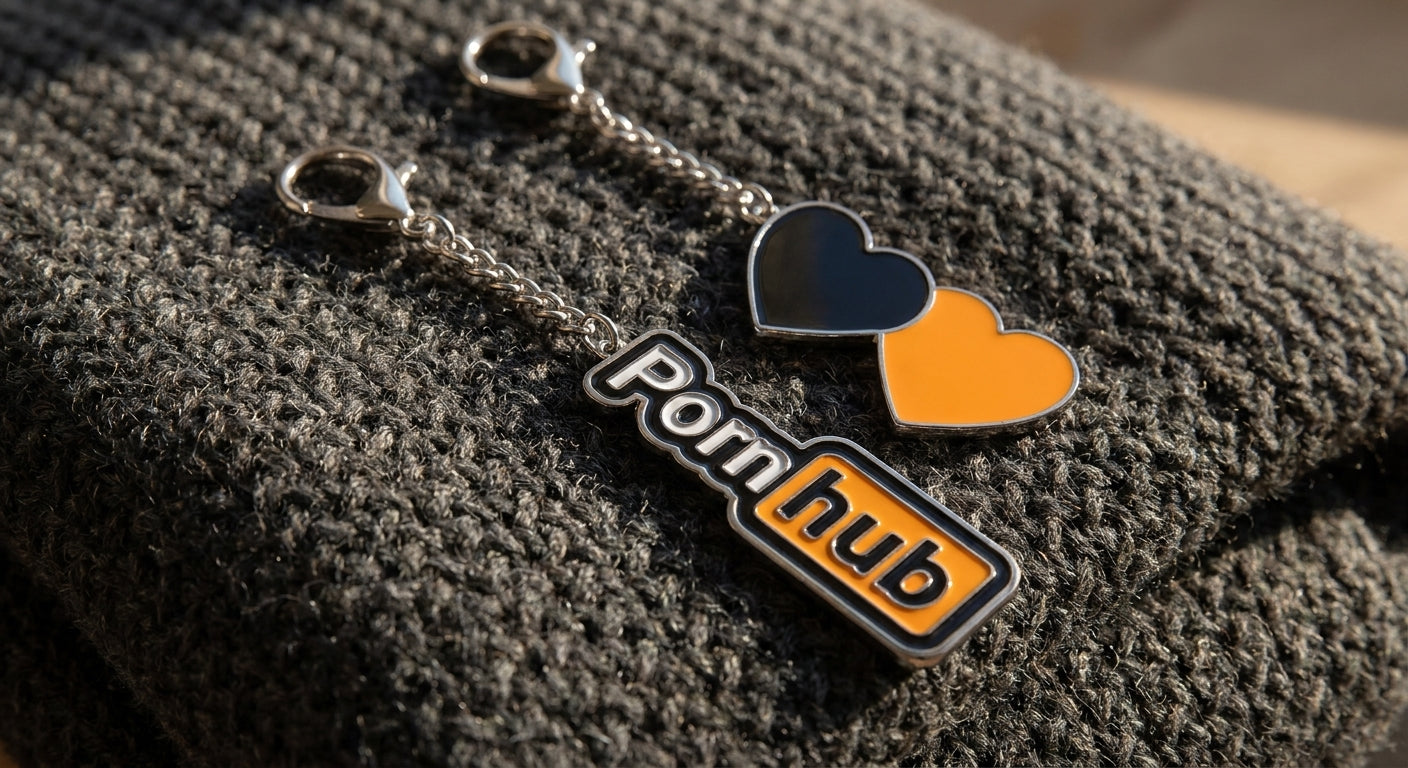 Pornhub Apparel Bag Charm