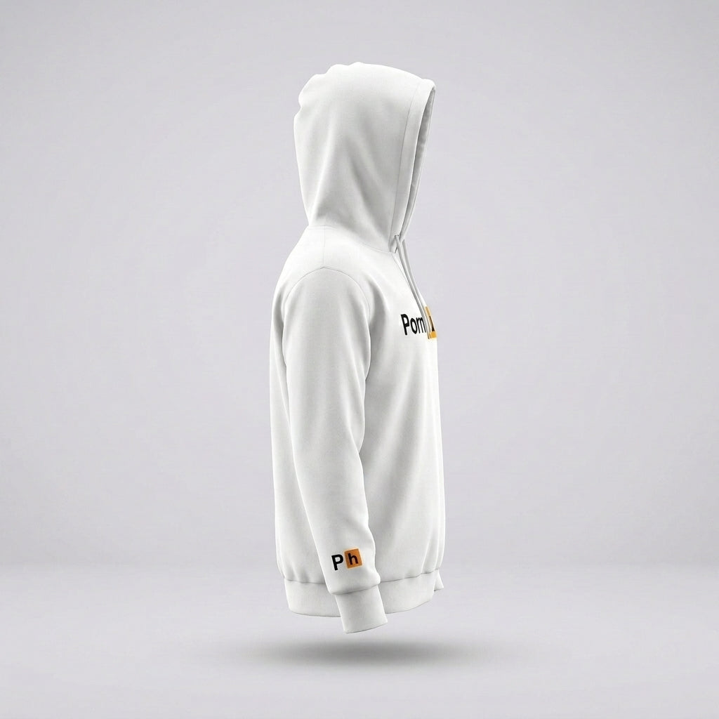 Pornhub Apparel White