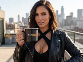 Pornhub Apparel Enamel Mug