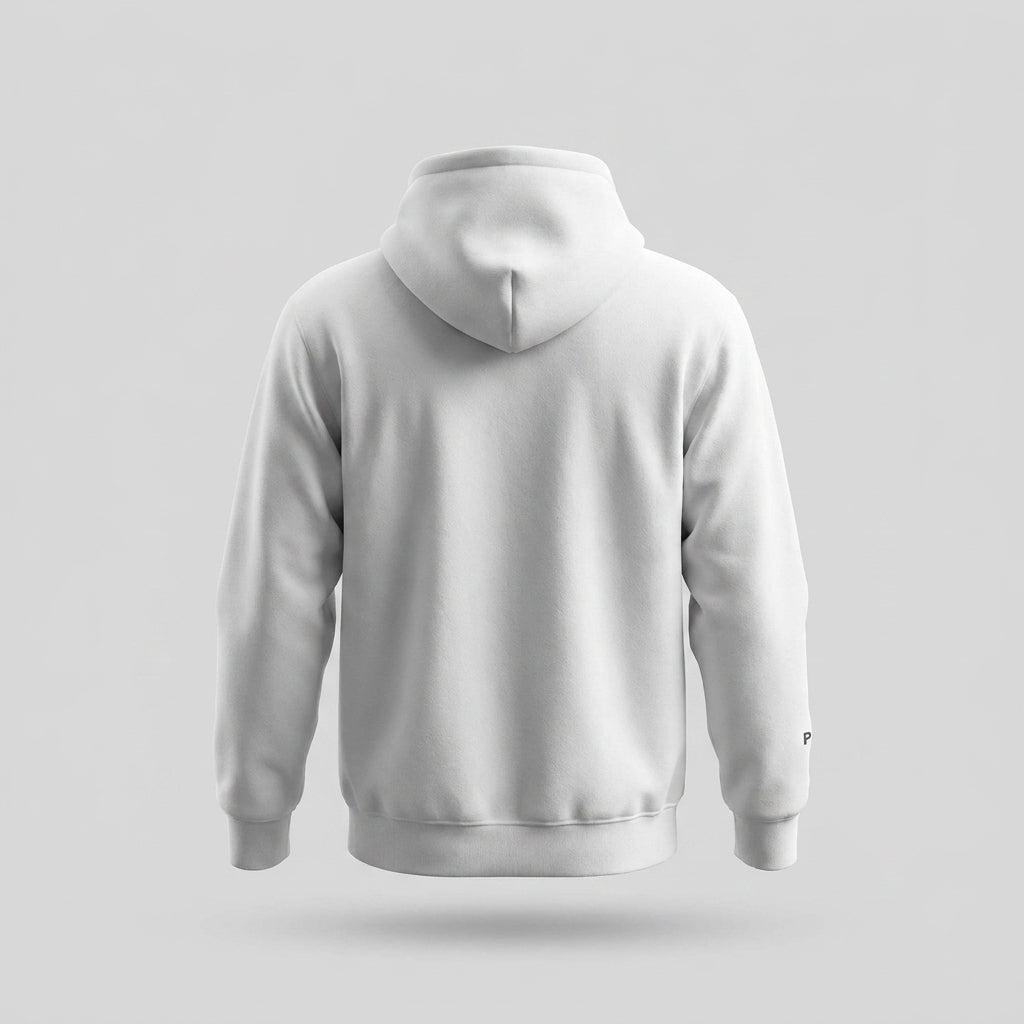 Pornhub Apparel White Classic Logo Hoodie