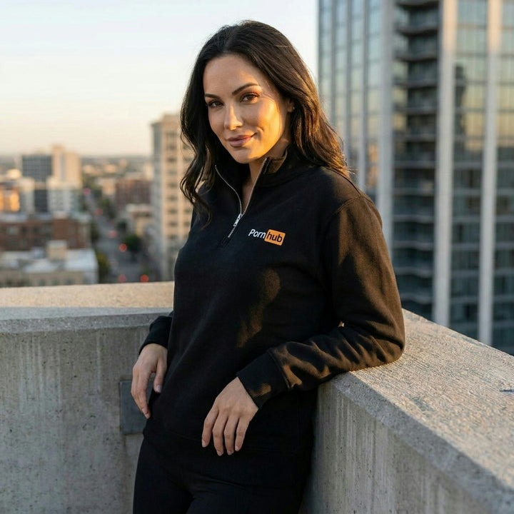 Pornhub Apparel Quarter Zip