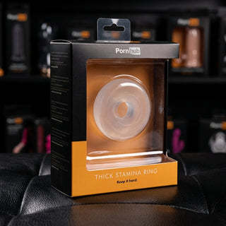 Thick Stamina Ring: Black,