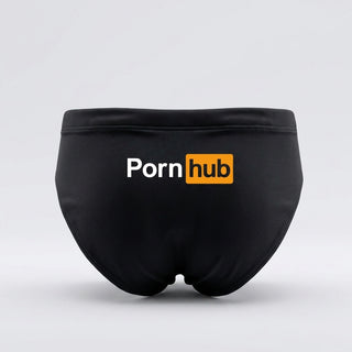 Pornhub Apparel Black Swim Briefs