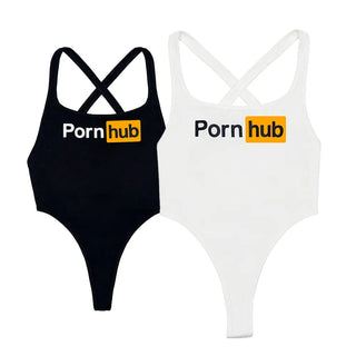 White Thong Bodysuit