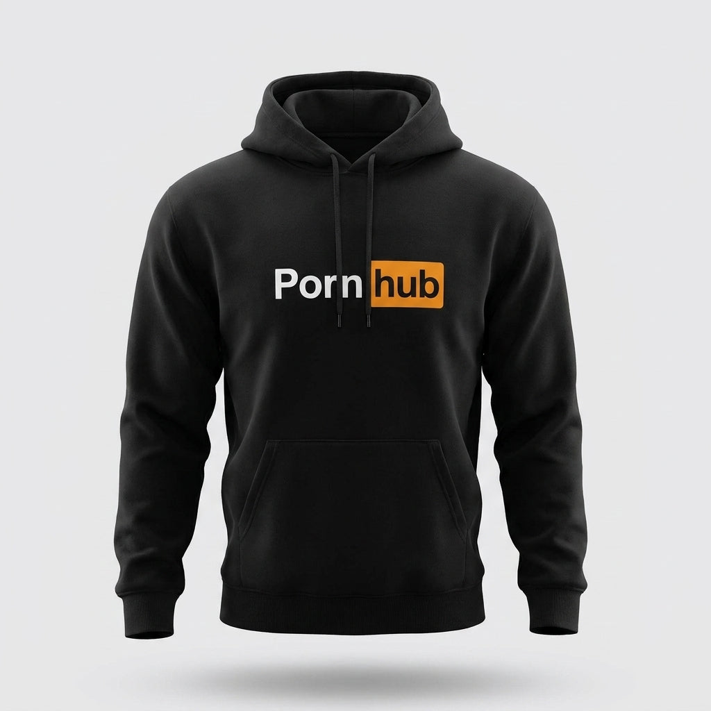 Pornhub Apparel Black Classic Logo