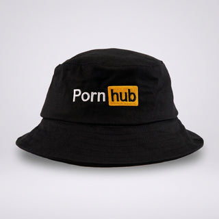 Pornhub Black Bucket Hat: