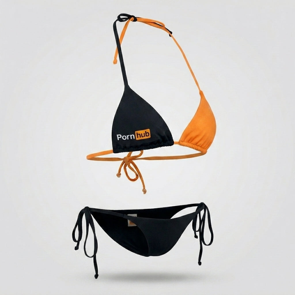Pornhub Apparel Classic Logo Bikini