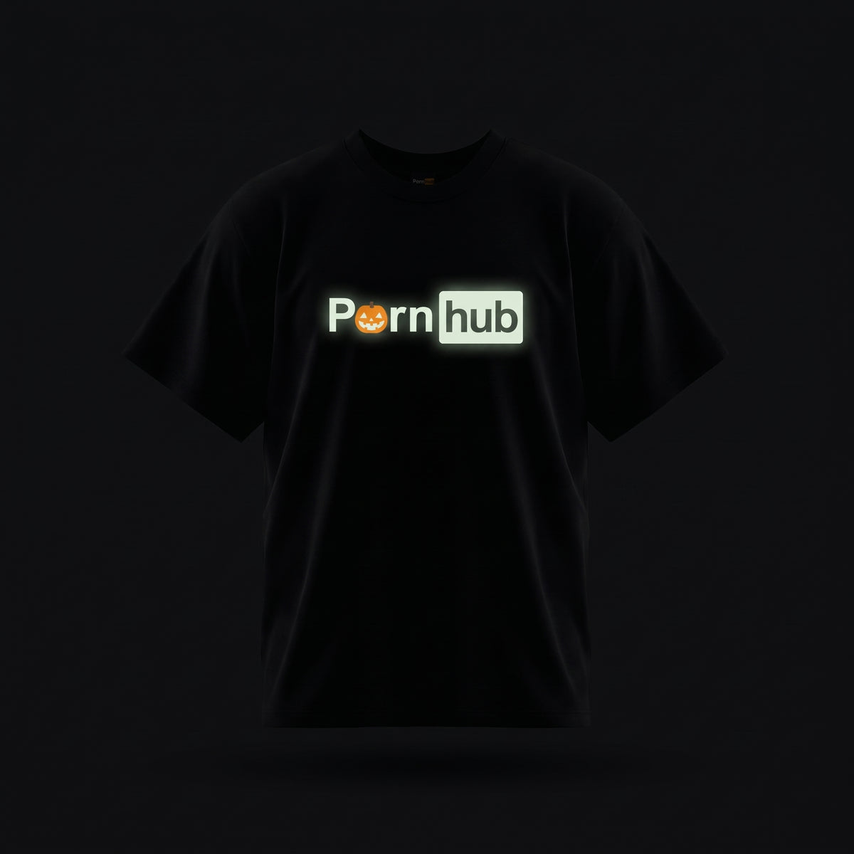 Halloween T-Shirt: Black fabric,