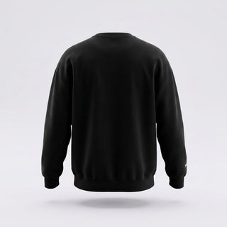 Black Classic Logo Crewneck