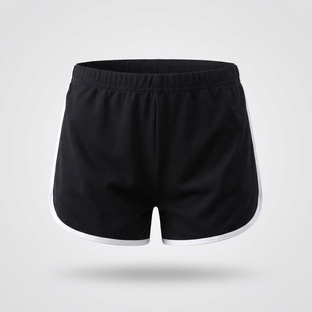 Pornhub Apparel Dolphin Shorts: Black