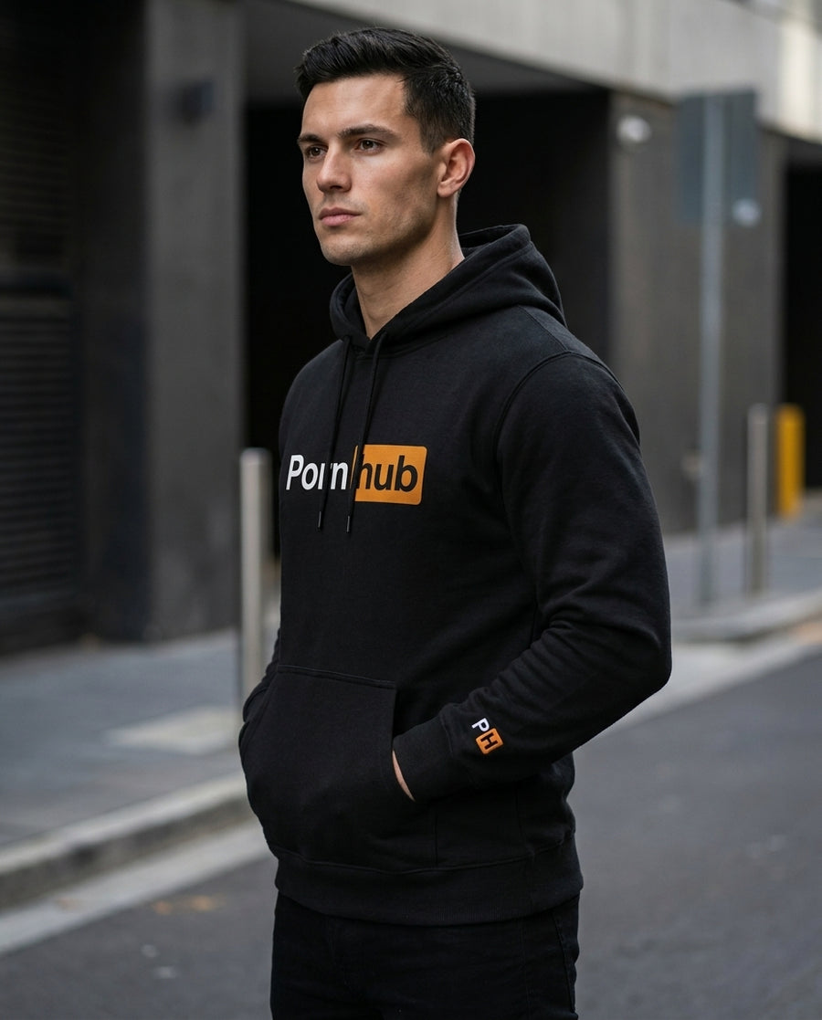 Pornhub Apparel Black Classic