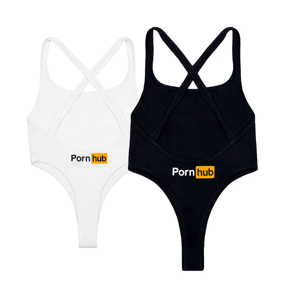 White Thong Bodysuit